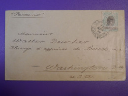 F0   BRAZIL   BELLE LETTRE 1889  WASHINGTON USA   + .++  +AFF. INTERESSANT+++ - Storia Postale