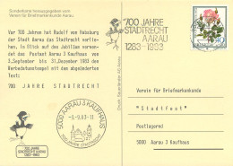 Schweiz 700 Jahre Stadtrecht Aarau 1283-1983 - Nuevos