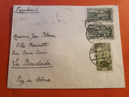 Sarre - Enveloppe De Saarbrücken Pour La France En 1934 - J 67 - Lettres & Documents