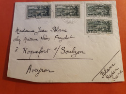 Sarre - Enveloppe De Reden Pour La France En 1935 - J 68 - Cartas & Documentos