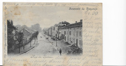 CPA - SOUVENIR DE HAYANGE - RUE DU CHATEAU - Hayange