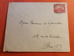 Sarre - Enveloppe De Neunkirchen Pour La France En 1925 - J 70 - Cartas & Documentos