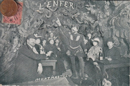 75018 - Très Belle Carte Postale Ancienne Du Cabaret  L'ENFER  à Montmartre - Arrondissement: 18