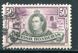 HONDURAS BRITANNIQUE- Y&T N°126- Oblitéré - British Honduras (...-1970)