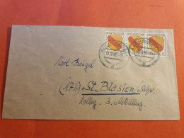Allemagne / Occupation Française - Enveloppe De Aach Pour St Blasien En 1946 - J 72 - Algemene Uitgaven