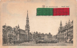 BELGIQUE - Bruxelles - Vue Sur La Grand'Place  - Carte Postale Ancienne - Otros & Sin Clasificación