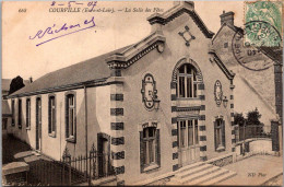 19222 Cpa 28 Courville - La Salle Des Fêtes - Courville