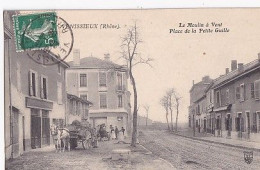 VENISSIEUX                           LE MOULIN A VENT. PLACE DE LA PETITE GUILLE     BOULANGERIE - Vénissieux