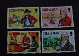 ISLA DE MAN PERSONAJES 1981 Yv 185/8 MNH - Man (Ile De)