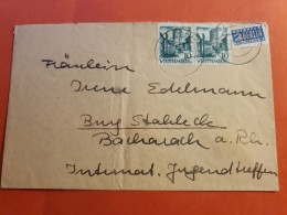 Allemagne / Occupation Française - Enveloppe De Rawensburg En 1949  - J 80 - Wurtemberg