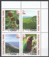 Tonga  2017 Micheln° 2146-2149 *** MNH  Faune Oiseaux Vogels Birds - Tonga (1970-...)