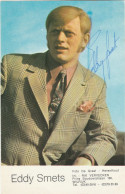 EDDY  SMETS    - WAS  INGEKLEEFT - Autographes