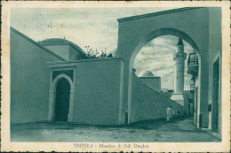 LIBIA / LIBYA - TRIPOLI - MOSQUEE / MOSQUE / MOSCHEA DI SIDI DARGHUT - EDIT SABBATINI - MAILED 1933 / STAMP (12356) - Libia