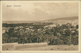 LIBIA / LIBYA - DERNA - PANORAMA - EDIT GIAN - MAILED 1930 / STAMPS (12357) - Libia