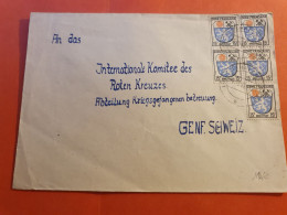 Allemagne / Occupation Française - Enveloppe De Ludwigshafen Pour La Croix Rouge De Genève En 1946 - J 88 - Emisiones Generales