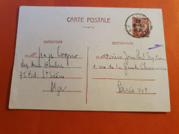 Algérie - Entier Postal Pétain De Alger Pour Paris En 1942 - J 90 - Brieven En Documenten