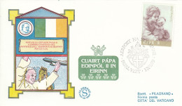 IRELAND Cover 2-23,popes Travel 1979 - Cartas & Documentos