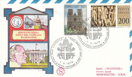 VATICAN Cover 2-28,popes Travel 1979 - Brieven En Documenten