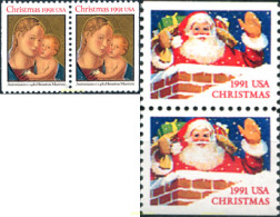 248282 MNH ESTADOS UNIDOS 1991 NAVIDAD - Unused Stamps