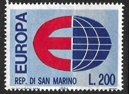 SAN MARINO - 1964 - EUROPA - NUOVO LEGGERISSIMA TRACCIA LINGUELLA - MH* (YVERT 639 - MICHEL 826 - SS 684) - Neufs
