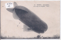 DIRIGEABLES- ATTERISSAGE DU DIRIGEABLE PATRIE - Airships