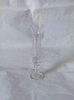 Calice In Cristallo Molato E Inciso Anni '40 - 50 - Glass & Crystal