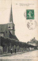 27 - TILLIERES SUR AVRE _S25048_ La Place De L'Eglise - Tillières-sur-Avre