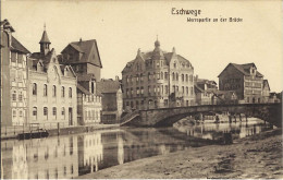 Eschwege, Werrapartie An Der Brücke, Gelaufen - Eschwege