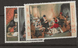 1971 MNH Greece Mi 1076-78 - Ungebraucht