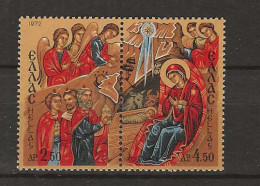 1972 MNH Greece Mi 1119-20 - Unused Stamps