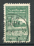 26071 Syrie  Fiscal 2pi. 1/2 Vert    1945  TB - Gebraucht