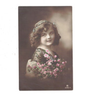 XB1150 JEUNE FILLE, ENFANT, GIRL FAMOUS MODEL CANDICE ASHTON BLOSSOM RPPC - Ritratti