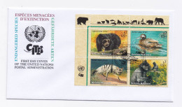 FDC DE VIENNE DU 01/02/2001 ANIMAUX - FDC