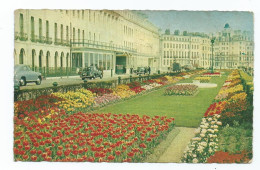 Sussex Postcard  Eastbourne .back In The Days When Flowers Were Affordable.posted 1966 Grubby Back - Eastbourne