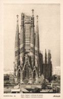 ESPAGNE - Barcelona - SGDA Familia: Fachada Navidad - Carte Postale Ancienne - Barcelona