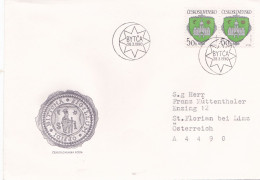 COVERS  CIRCULATED 1990 - Lettres & Documents