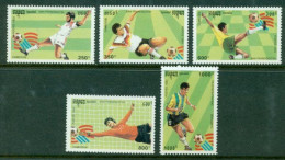CAMBODIA 1993 Mi 1376-80** FIFA World Cup, USA [B100] - 1994 – Vereinigte Staaten