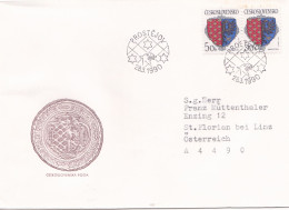 COVERS  CIRCULATED 1990 - Brieven En Documenten