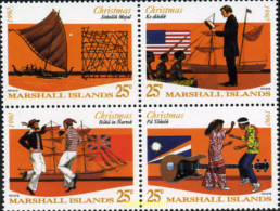 342535 MNH MARSHALL Islas 1990 NAVIDAD - Marshall