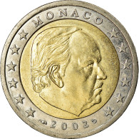 Monaco, 2 Euro, 2002, SPL, Bi-Metallic, KM:174 - Mónaco