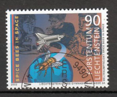 Liechtenstein Mi 1291 Nasa Gestempeld - Used Stamps