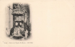 BELGIQUE - Gand - Chaire De L'église Saint Bavon  - Carte Postale Ancienne - Gent