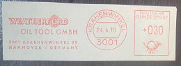 Tool, Oil Tool, Industry, Advertisement, Meter Franking, Red Meter, Germany - Fabbriche E Imprese