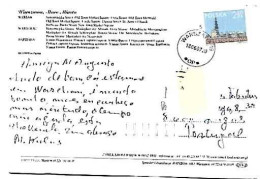Poland & Postal, Warszawa, Stare Miasto, Multi,  Lagos Portugal 2020 (88876) - Storia Postale