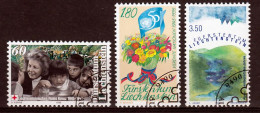 Liechtenstein Mi 1105,1107 Div. Gestempeld - Used Stamps
