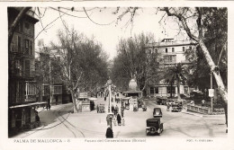 ESPAGNE - Palma De Mallorca - Paseo Del Generalisimo (Borne) - Carte Postale Ancienne - Palma De Mallorca