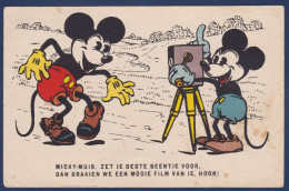 CPA Disney Walt Mickey Position Humaine Circulé Séphériadès Caméra Cinéma - Sonstige & Ohne Zuordnung