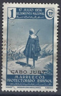 Cabo Juby U 085 (o) Usado. 1937 - Kaap Juby