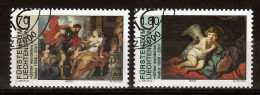 Liechtenstein Mi 1227,1228  Kunst Gestempeld - Gebruikt