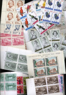 1962 Complète ** Blocs De 4 **    Postfris   Cote  116,-€ - Jahressätze